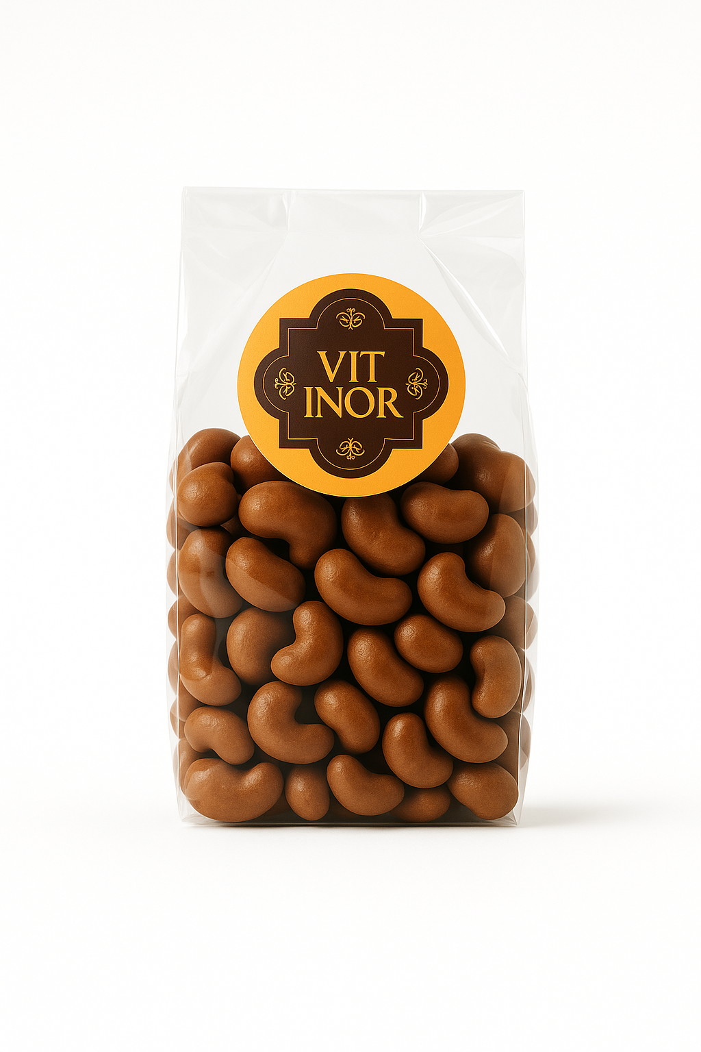 Cashewkerne in dunkler Schokolade