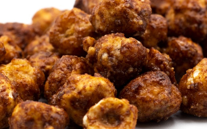 Honey Cinnamon Roasted Hazelnuts