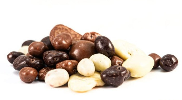 Chocolate-Covered Fruit and Nut Mix