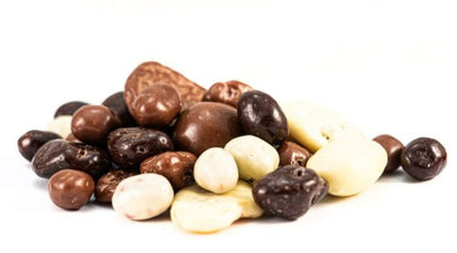 Chocolate-Covered Fruit and Nut Mix